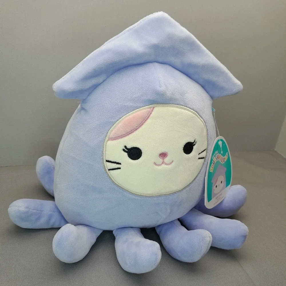 Squishmallows Karina the Cat Squid Costume 7.5 Inch Plush Lavender Purple NWT